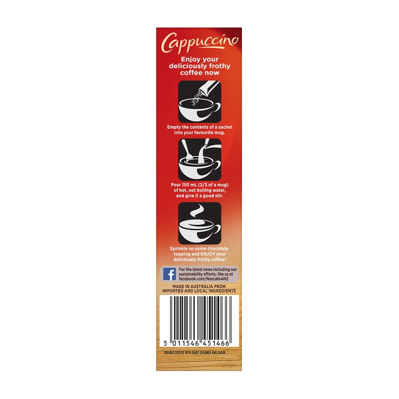 Nescafe Cappuccino 10pk