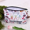 Cheerleader Makeup Bags for Girl Women Coach Birthday Party Favor