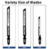 NORTOOLS Jigsaw Blade Set 10 Pcs T Shank HCS Clean