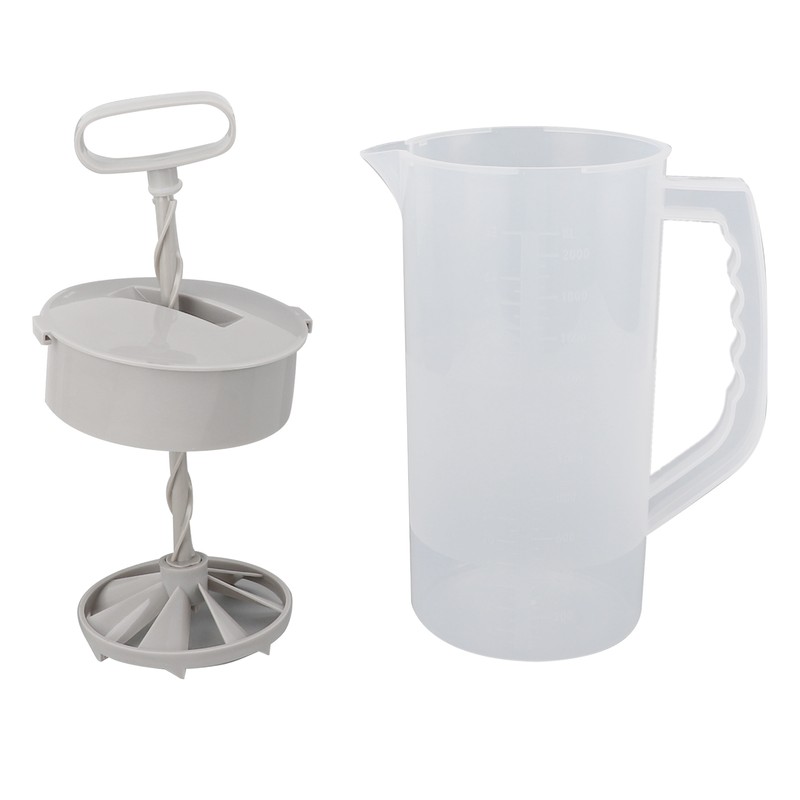 2000ML Manual Juice Extractor Blender Clear Scale Tight Lid Manual