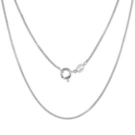 Sterling Silver Mezuzah Pendant w/The Ten Commandments Filigree End Caps Glass Case 1 3/8 inch