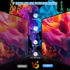 Single Din Flip-Out Touchscreen Radio: 7 Inch Wireless CarPlay Android