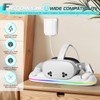 HURRA Charging Dock for Meta Quest 3S/3/2/Pro, Fast Charging Station