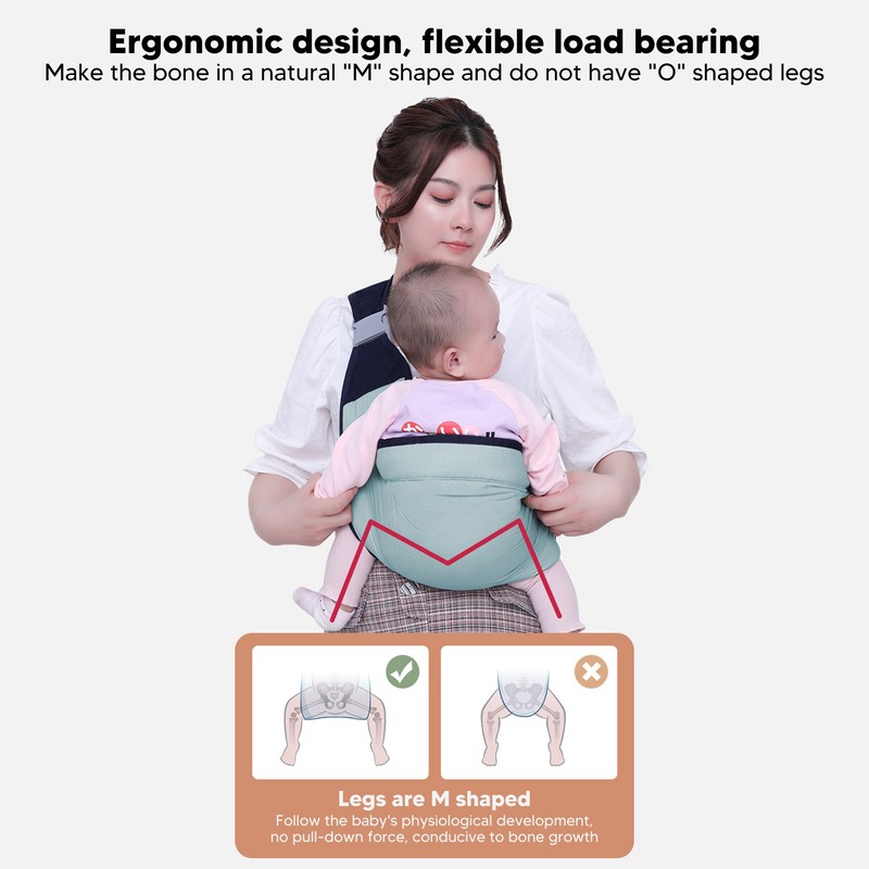 Ergonomic Baby Strap One Shoulder Labor Front Hugger 20KG Load