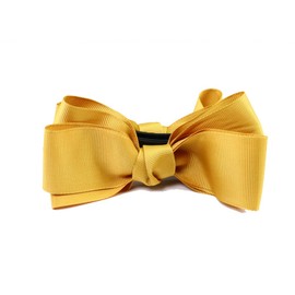 Cranes Collection GB285 Ribbon, Banana Clip, Made in Japan, For Daily Use, Large, Adult Hair Clip, Just Sand, Casual, Formal, Arrangement, Decorative, Anti-Slip, 13 Colors Available
