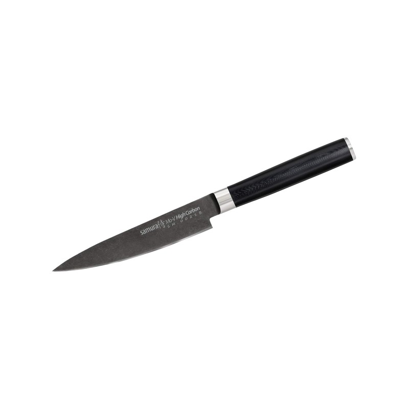 Samura MO-V Stonewash Set of 3 Kitchen Knives - Paring,
