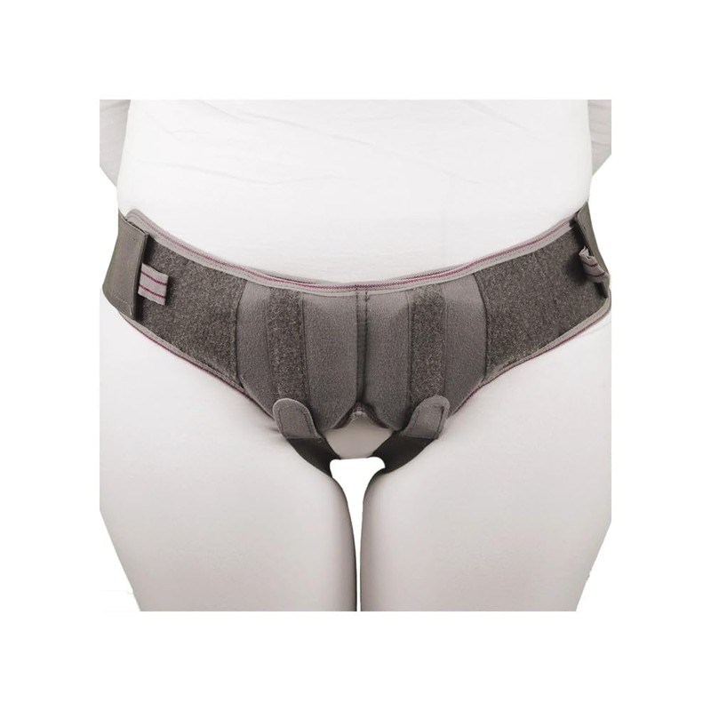 TYNOR Faja Inguinal Gris- Modelo A16 (XL, ORTOPEDICO)
