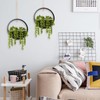 Artificial Hanging Plants Hanging Planter Fake Succulents Artificial String of