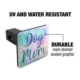 GRAPHICS & MORE Dog Mom Tow Trailer Hitch Cover Plug Insert