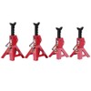 RC Jack Stand Model, 4 Pieces Metal Simulated Trolley Jack
