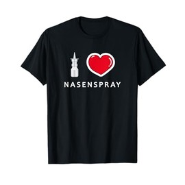 Ich liebe Nasal Spray Allergy Sufferers Men's Flu Sniffle T-Shirt