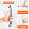 Fousenuk Pack of 2 Grab Bars for Seniors, Stainless Steel