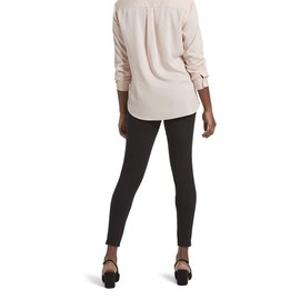 No Nonsense Classic Denim Leggings-Jeggings for Women with Real Back Pockets, High Waisted Stretch Jeans, Black, X-Large