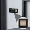 3 Pieces Switch Surround Frame Square Light Switch Cover Sticker