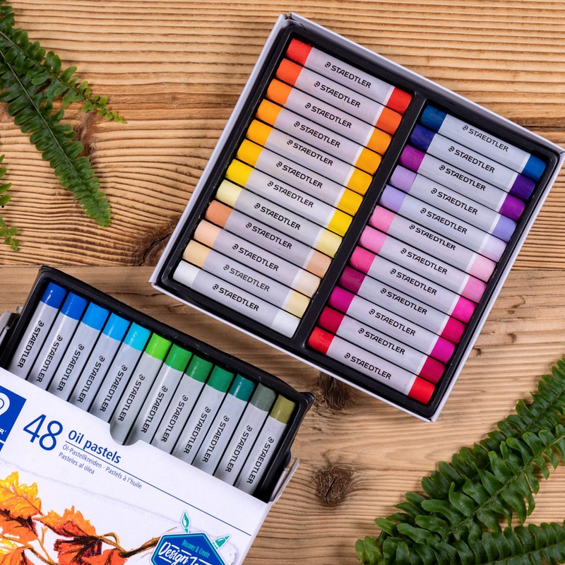 Staedtler Karat Studio Quality Oil Pastels. 2420C48
