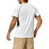 Camisetas de natación para hombre, con protección solar UV 50+,