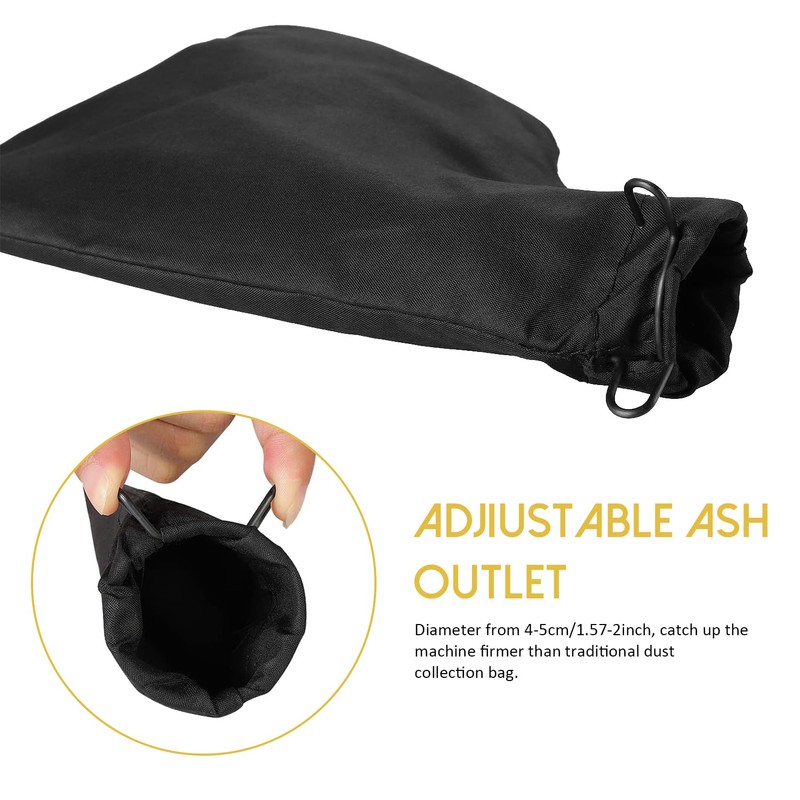 Dust Collector Bag for 255 Miter Saw,Adjustable Dust Jacket with