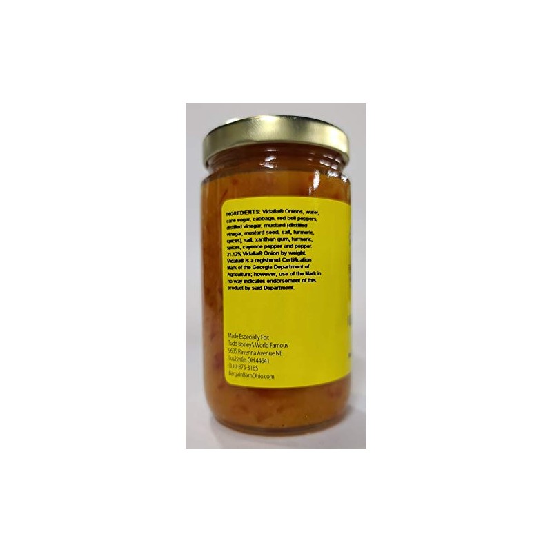 Todd Bosley's World Famous Vidalia Onion Relish