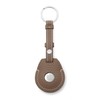 BONAVENTURA BATT1 AirTag Key Ring, Shrink Leather, Braun
