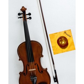 Litave Violin, Viola & Cello Rosin – Light, Low-Dust Resin for Better Sound Quality in Double Bass, Erhu & Other String Instruments – Premium Gift for Beginners & Musicians (Gold)