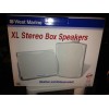 West Marine XL stereo box speakers - NIB Waterproof Great for boat or deck