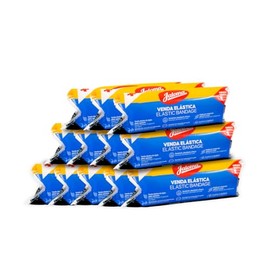 Jaloma | Venda elástica de 25 cm, resistente y fresca, pack de c/12 pzas