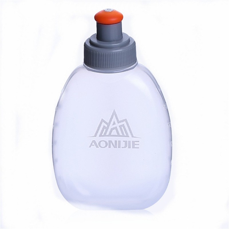 AONIJIE 2PCS Foldable TPU Hydration Water Bottle Soft Flask for