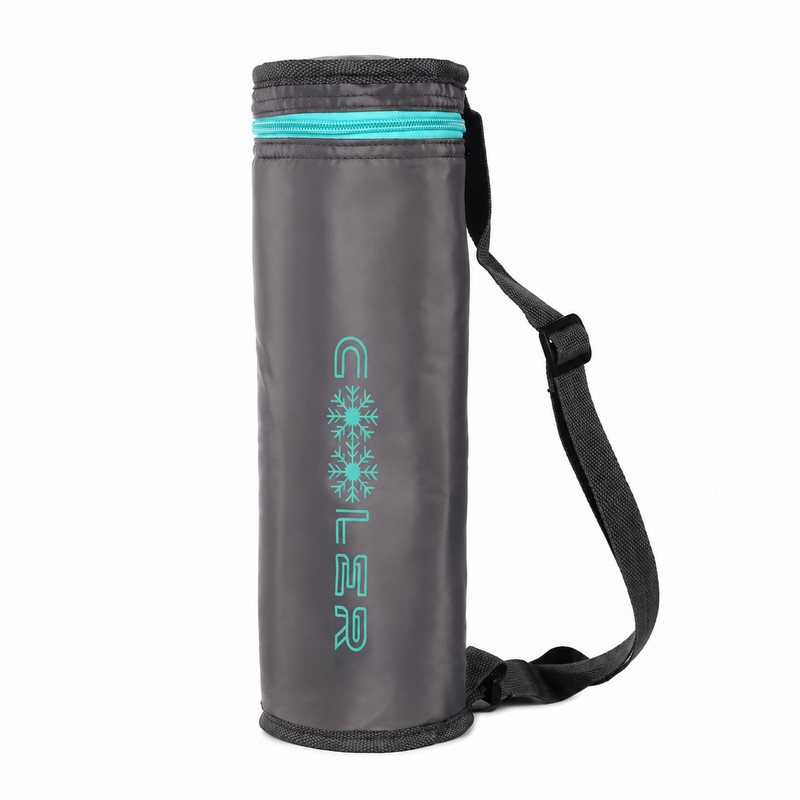 Portable Insulated Water Bottle Carrier Bag for Travel & Sports