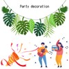 Pack of 2 Tropical Leaves Garland, Tropical Leaf Banner Garland,