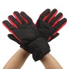 Electric Heated Gloves Polyester Waterproof Battery Powered Winter Heated Gloves