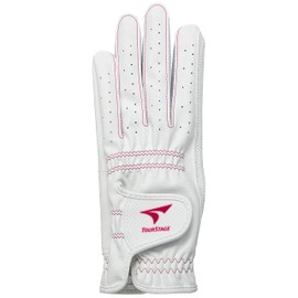 Bridgestone (ブリヂストン) Golf Glove TOURSTAGE GLTS4L, White, 21cm, Ladies