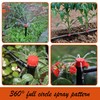 DHER Drip Irrigation Emitter Dripper Adjustable Irrigation Drip Irrigation Sprinkler