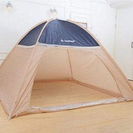 One-Touch Winter Thermal Tent for Bed - 1-2 Person, Windproof & Coldproof Camping