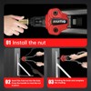 AIUITIO Rivet Nut Tool with a Step Drill Bit &