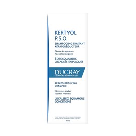 DUCRAY, Kertyol P.S.O. Shampoo Queratoreductor, Para Cuero Cabelludo con Psoriasis o Zonas con Descamación, 200ml
