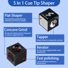 Sinsilvie Pool Cue Tips Shaper 3 in 1 Cue Tips