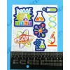 WD God & Science Mini Sticker Sheets Set Of 2