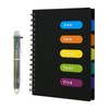 Kesote Subject Notebook with Multicolor Pen, Wire Bound Notebook 300