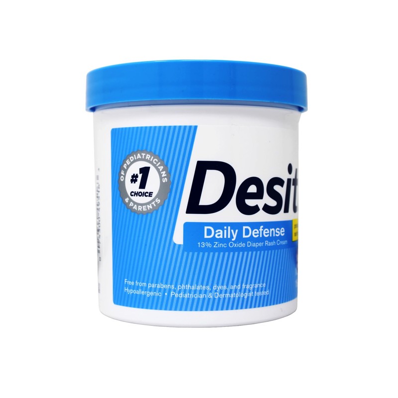 Desitin Rapid Relief Creamy Jar, 16-ounce, Relieves Diaper Rash Discomfort,