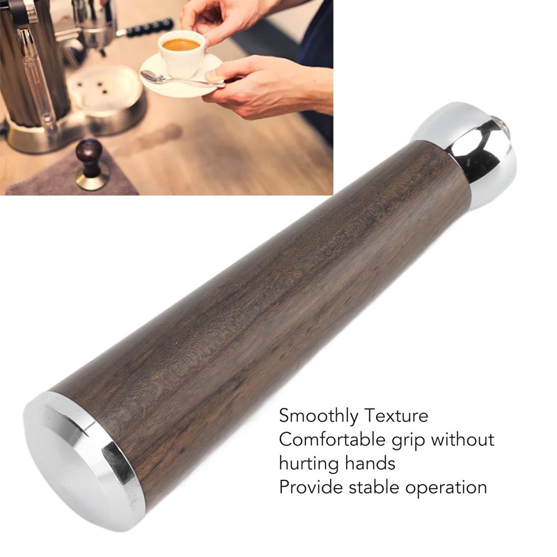 Coffee Portafilter Handle Black Rosewood M10 Thread Professional Coffee Filter