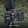 TACMOLLE Portable Rigid MOLLE Panel, Tactical Car Back Seat Organizer