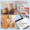 PUQU 45x70mm Direct Thermal Sticker Labels, Self-Adhesive All-Purpose Label Maker