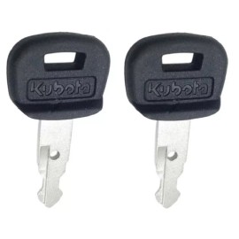 Kubota (2) Kubota Skid Steer Tracked Loader & Mini Excavator Ignition Keys RC461-53930