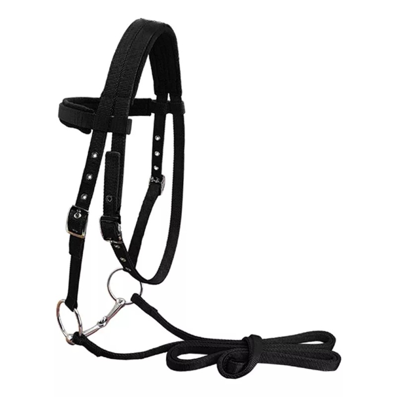 generic Riendas De Brida Para Montar A Caballo Negro M