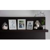 Frametigo Silver Plated Hammered Photo Frame - Fits Photo Size