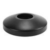 32 mm Black Painted Steel Hole Collar Washbasin Waste Trap