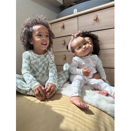 Shwally Two-Piece Pajama Sets in Organic Bamboo - Featuring 11 Signature Prints