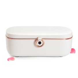 Bella Epoca: Portable Electric Food Warmer - An Elegant Heated Lunch Box with 2 Compartments and Stainless Steel Thermal Container (Lonchera Electrica 1L/45W)