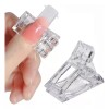 noved 20 Pinza Clip Para Polygel Acrygel Molde Uñas Dual