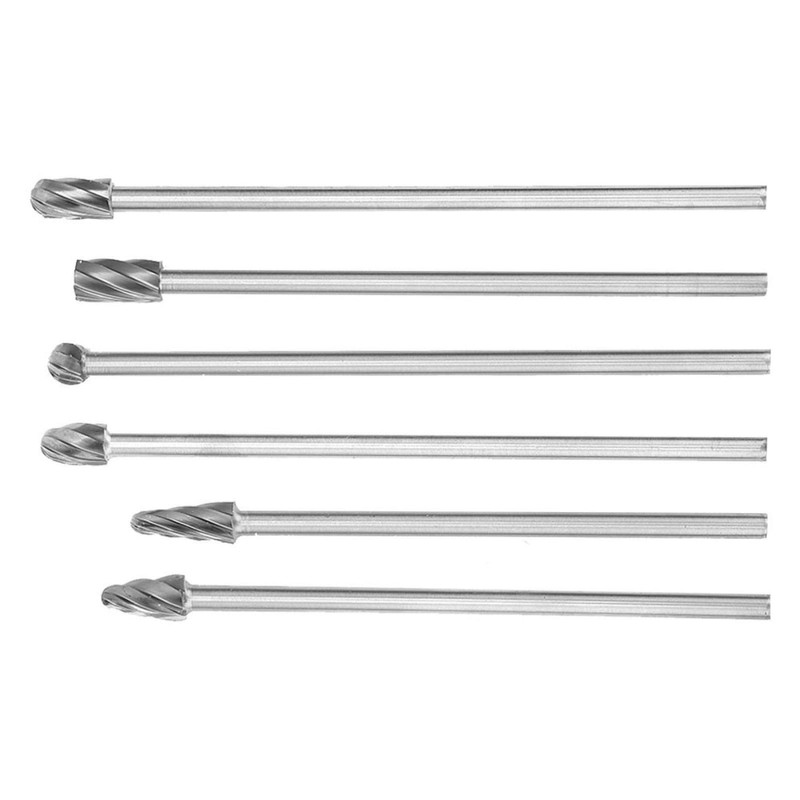 Extension Cutter Extra Long Shank Aluminum Rotary Burr Coarse Cutter